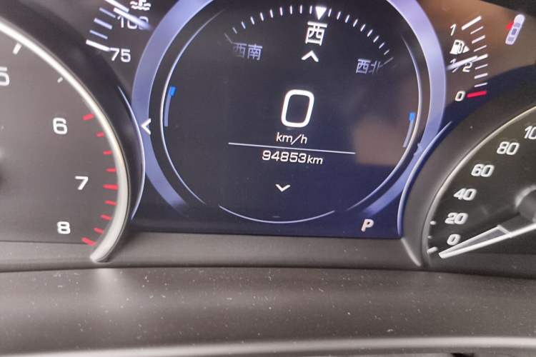 Used Cadillac CT6 2019 28T Fashion Edition Odometer Close Up