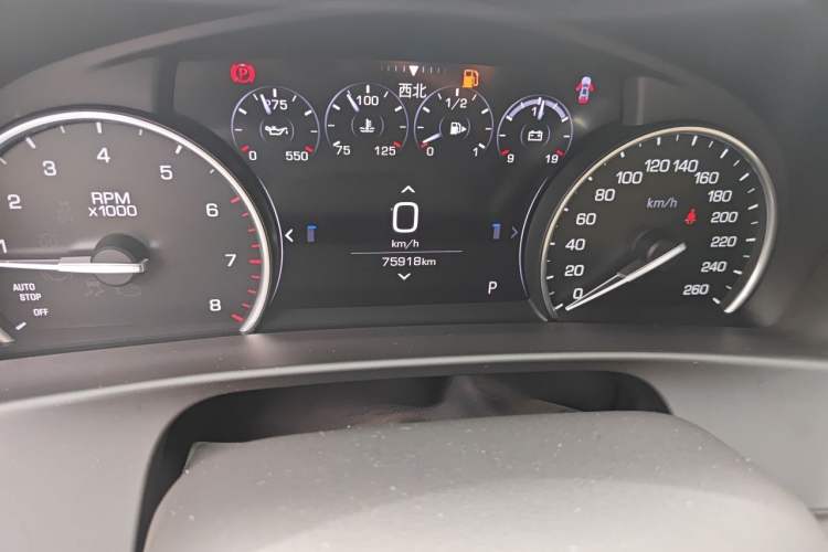 Used Cadillac CT6 2019 28T Fashion Edition Odometer Close Up