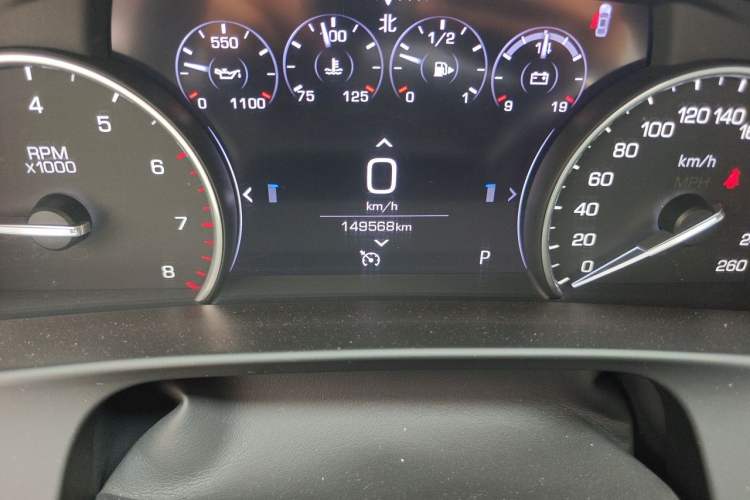 Used Cadillac CT6 2019 28T Elite Edition Odometer Close Up
