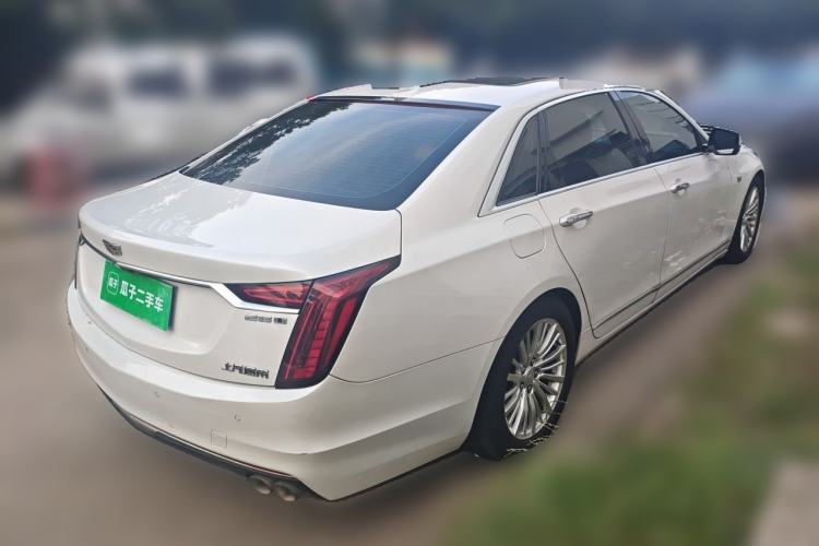 Used Cadillac CT6 2019 28T Luxury Model Rear Right 45 Deg