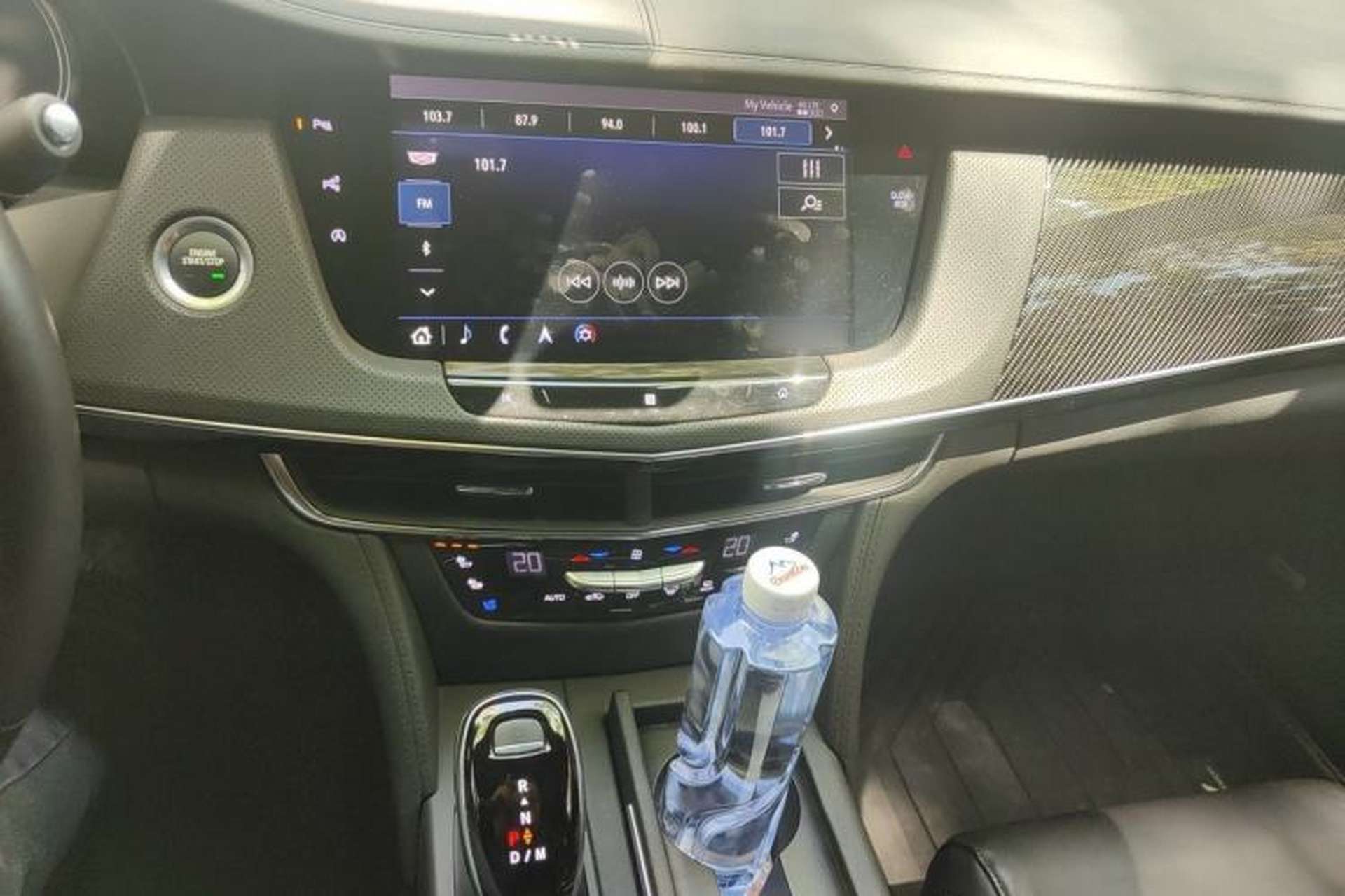Used Cadillac CT6 2020 28T Leading Sport Model Audio And AC Panel