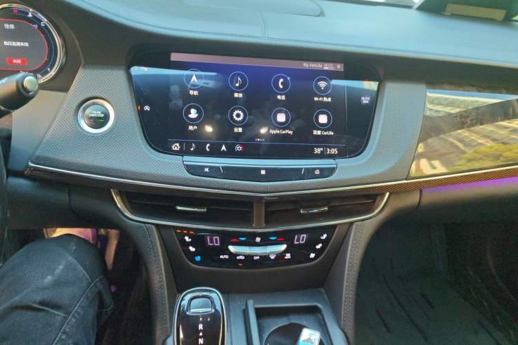 Used Cadillac CT6 2020 28T Luxury Version Audio And AC Panel