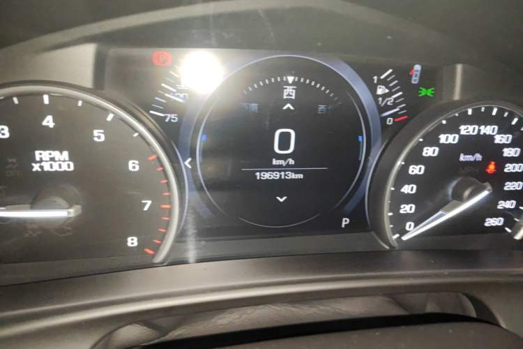 Used Cadillac CT6 2020 28T Elite Edition Odometer Close Up