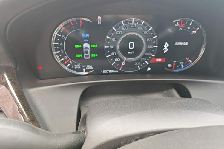 Used Cadillac CT6 2020 28T Luxury Version Odometer Close Up