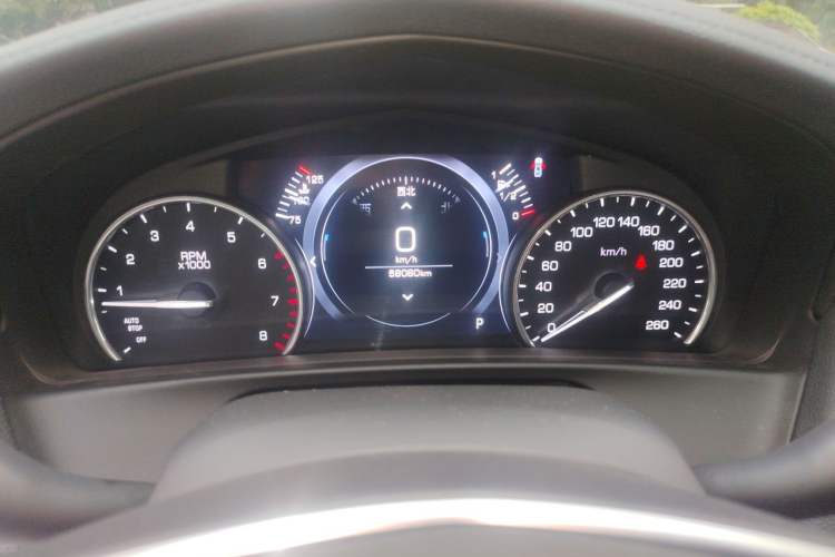 Used Cadillac CT6 2020 28T Fashion Edition Odometer Close Up