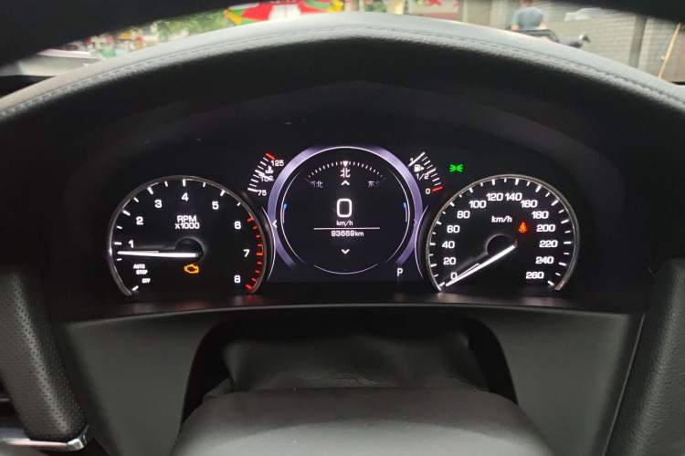 Used Cadillac CT6 2020 28T Fashion Edition Odometer Close Up
