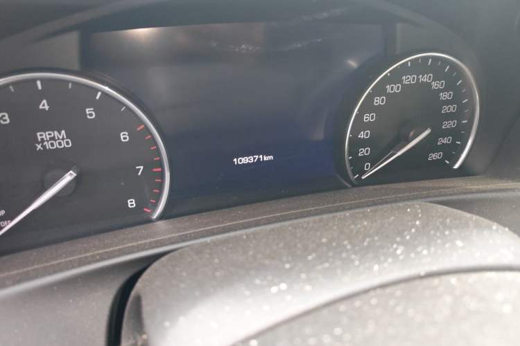 Used Cadillac CT6 2020 28T Fashion Edition Odometer Close Up