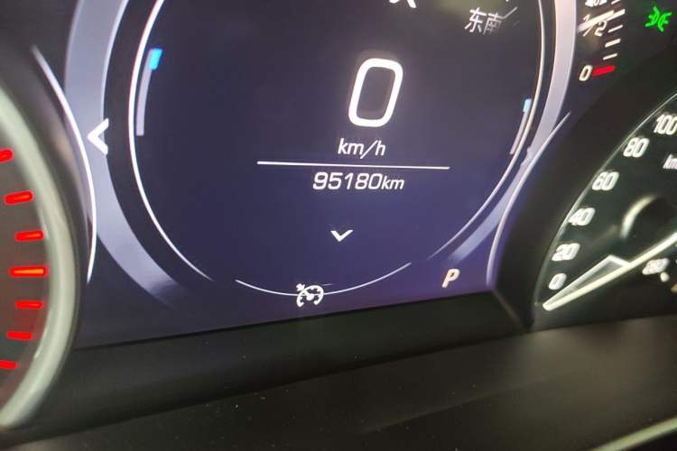 Used Cadillac CT6 2020 28T Fashion Edition Odometer Close Up