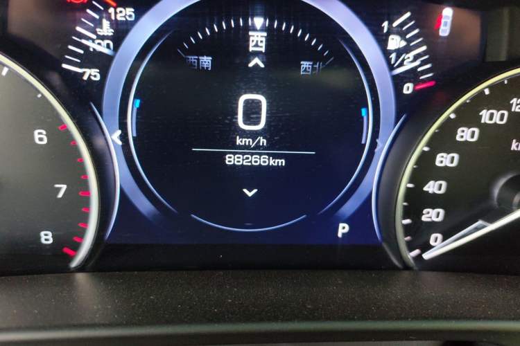 Used Cadillac CT6 2020 28T Fashion Edition Odometer Close Up