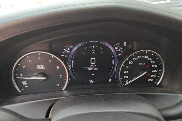 Used Cadillac CT6 2020 28T Fashion Edition Odometer Close Up