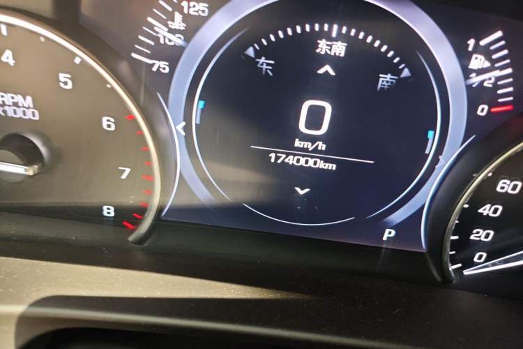 Used Cadillac CT6 2020 28T Fashion Edition Odometer Close Up