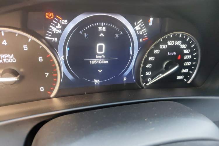 Used Cadillac CT6 2020 28T Fashion Edition Odometer Close Up