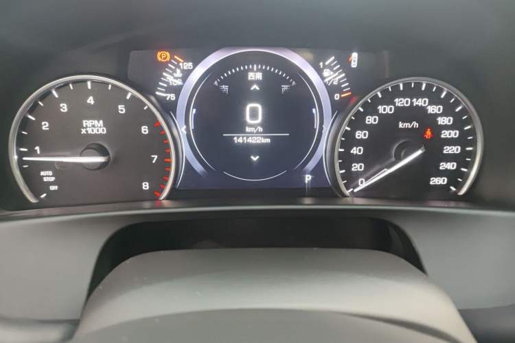 Used Cadillac CT6 2020 28T Elite Edition Odometer Close Up