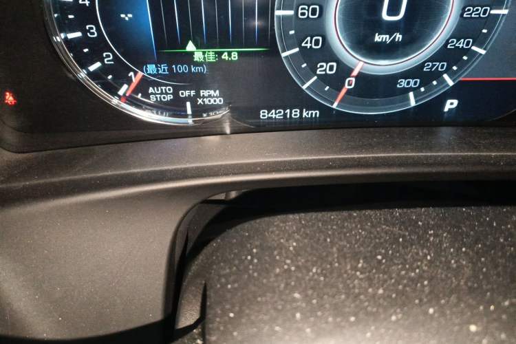 Used Cadillac CT6 2020 28T Luxury Version Odometer Close Up