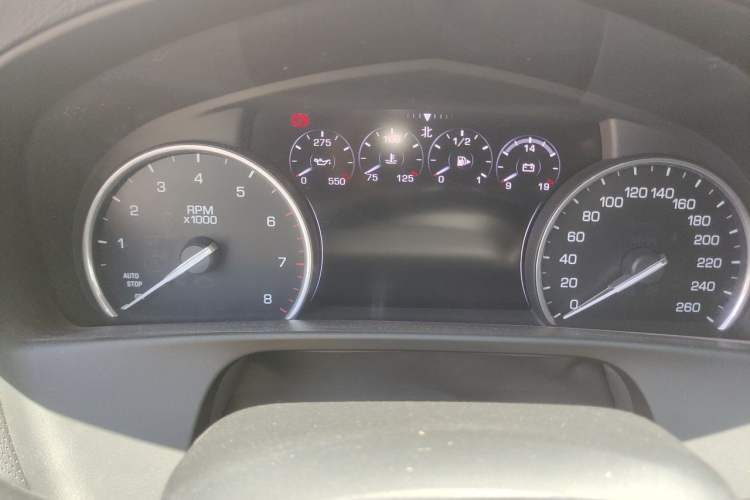Used Cadillac CT6 2020 28T Elite Edition Odometer Close Up