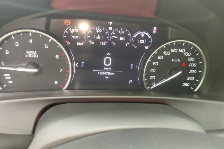 Used Cadillac CT6 2020 28T Fashion Edition Odometer Close Up