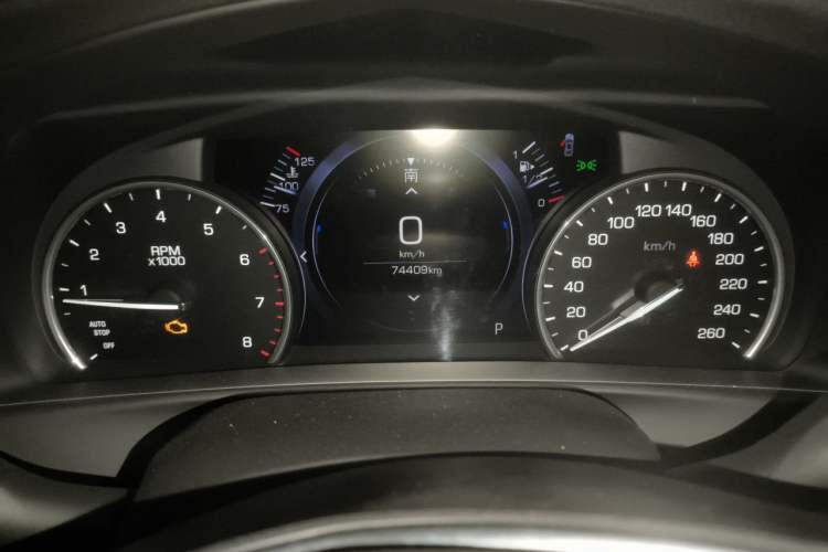 Used Cadillac CT6 2020 28T Elite Edition Odometer Close Up