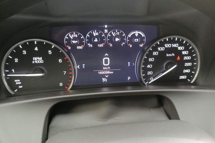 Used Cadillac CT6 2020 28T Fashion Edition Odometer Close Up