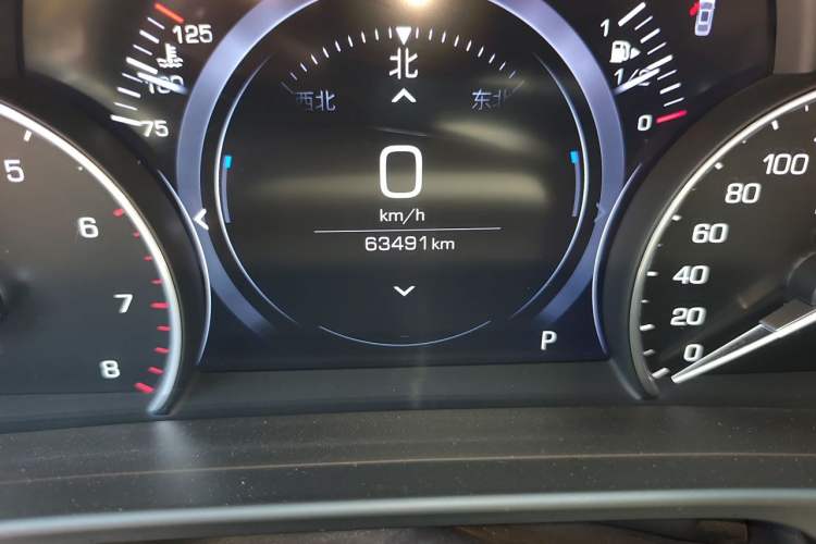 Used Cadillac CT6 2020 28T Fashion Edition Odometer Close Up