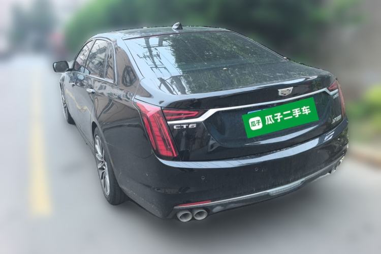 Used Cadillac CT6 2020 Updated 28T Leading Sporty Version Rear Left 45 Deg