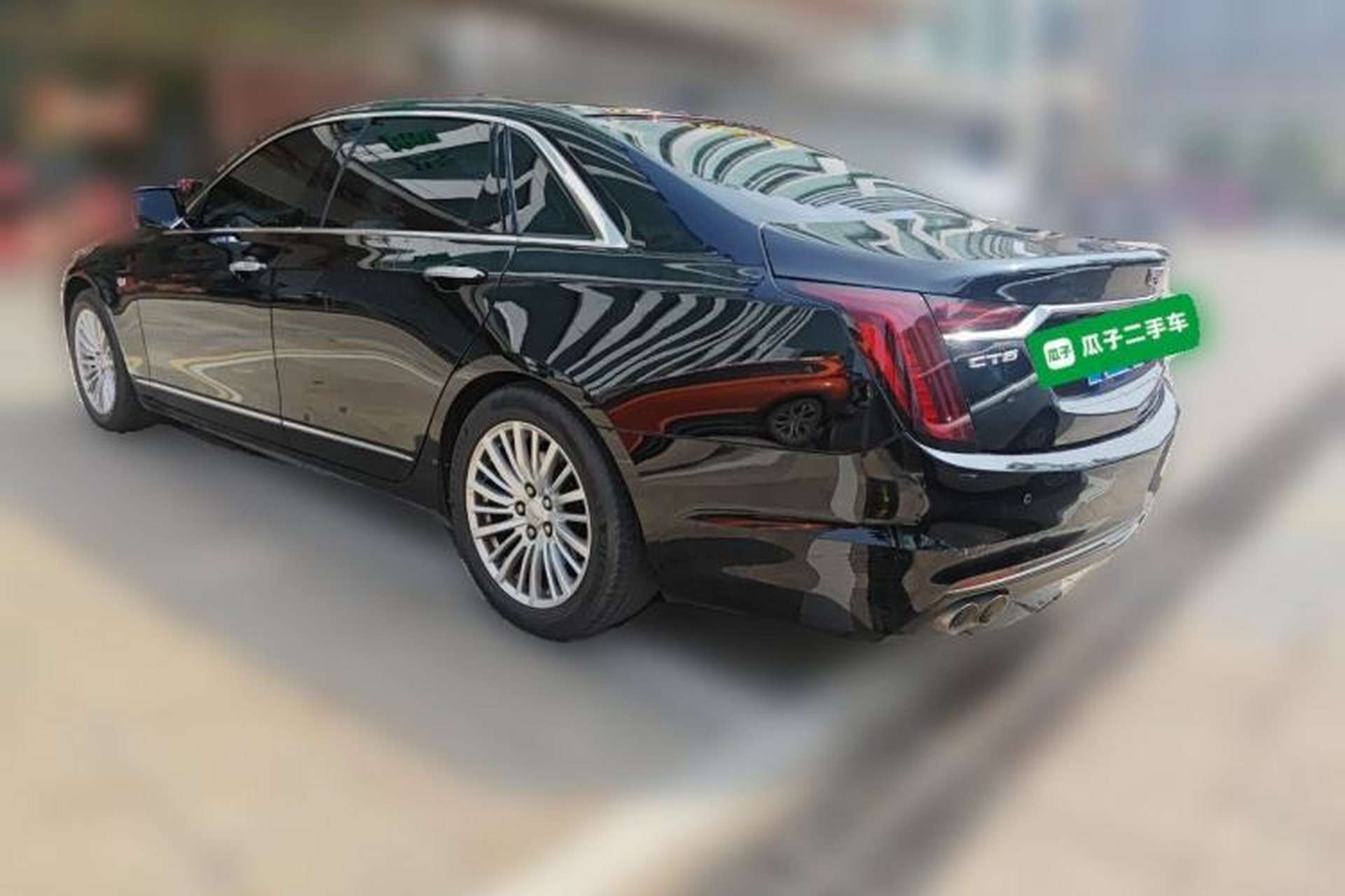 Used Cadillac CT6 2020 28T Luxury Version Rear Left 45 Deg