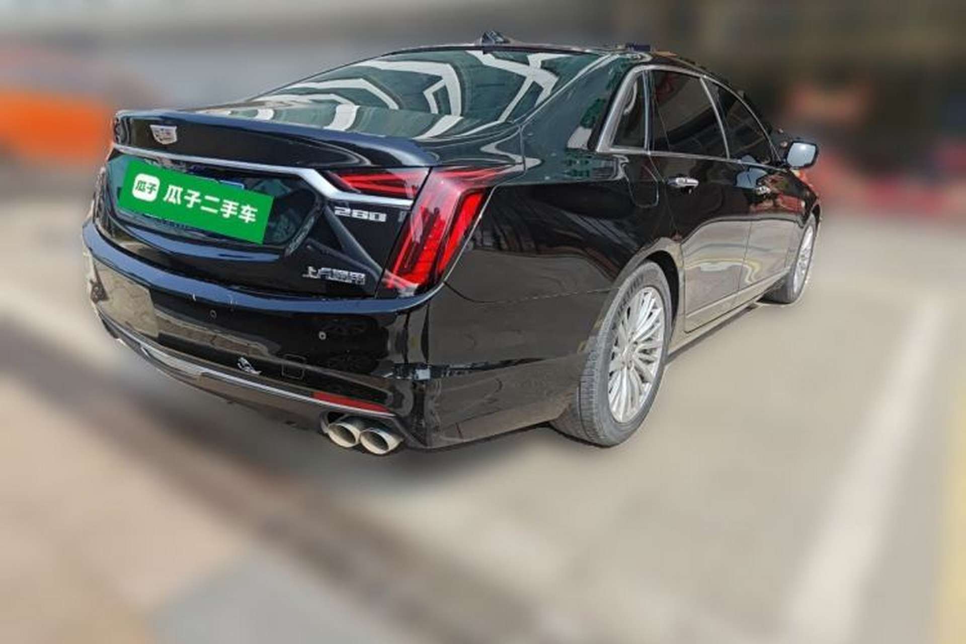 Used Cadillac CT6 2020 28T Luxury Version Rear Right 45 Deg