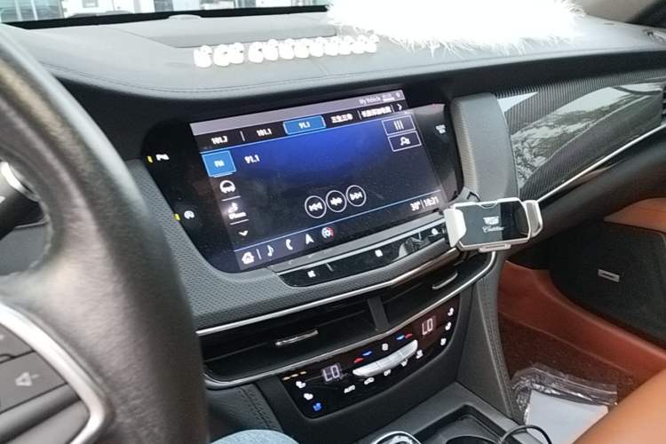 Used Cadillac CT6 2020 28T Luxury Version Audio And AC Panel