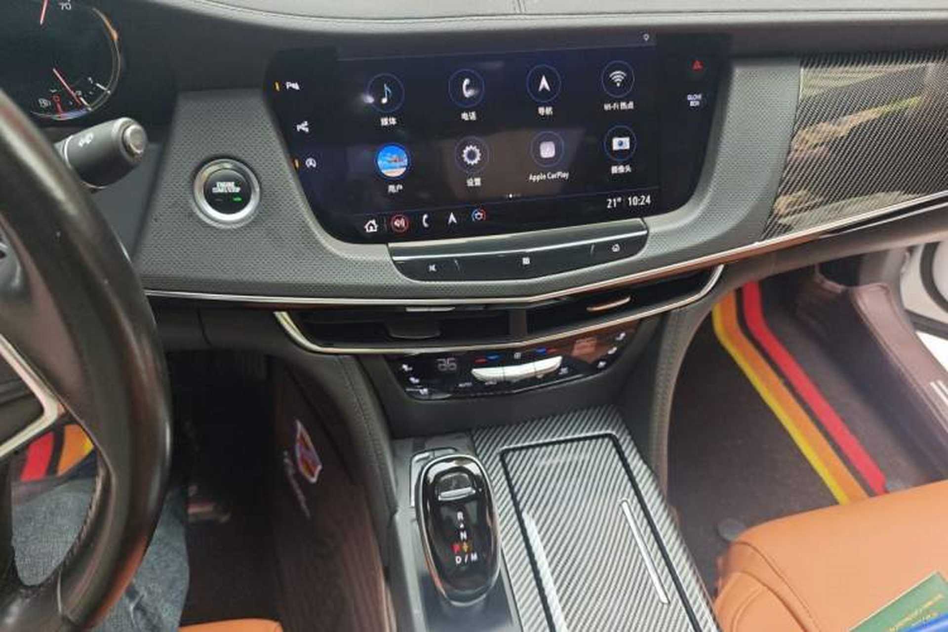 Used Cadillac CT6 2020 28T Leading Sport Model Audio And AC Panel