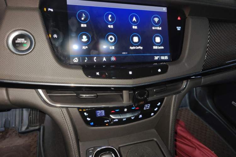 Used Cadillac CT6 2020 28T Luxury Version Audio And AC Panel