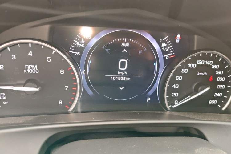 Used Cadillac CT6 2020 28T Fashion Edition Odometer Close Up