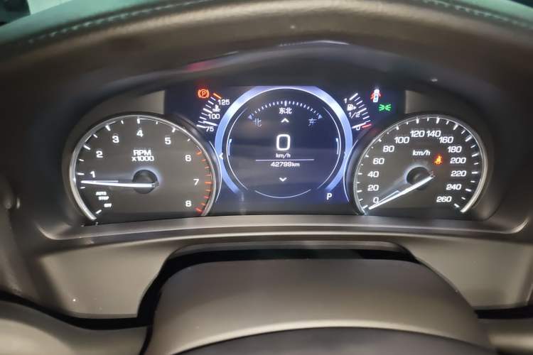 Used Cadillac CT6 2020 28T Elite Edition Odometer Close Up