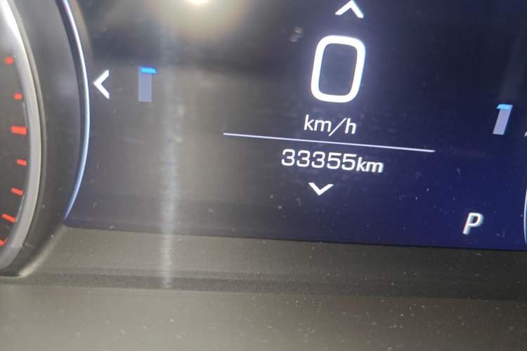 Used Cadillac CT6 2020 28T Elite Edition Odometer Close Up