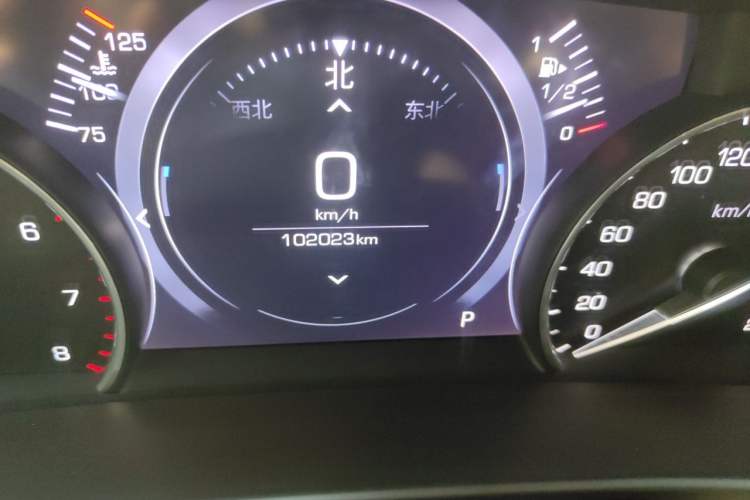 Used Cadillac CT6 2020 28T Elite Edition Odometer Close Up