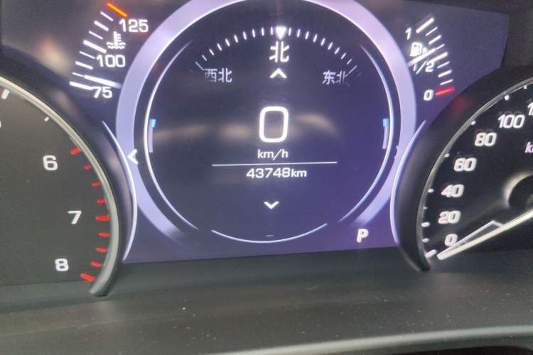 Used Cadillac CT6 2020 28T Elite Edition Odometer Close Up