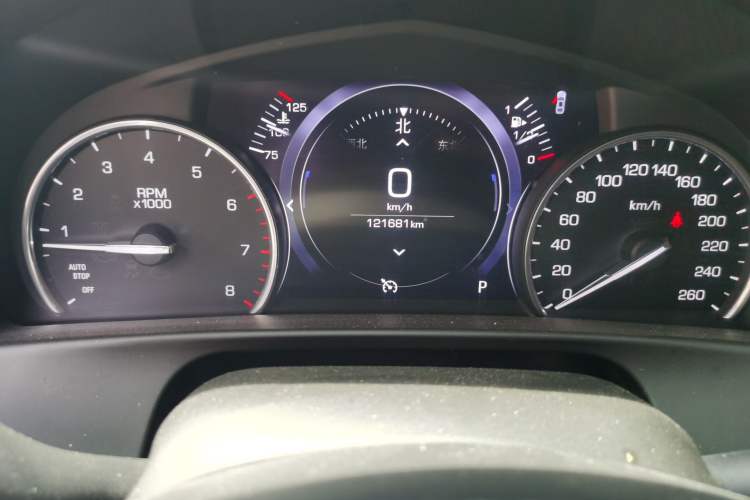 Used Cadillac CT6 2020 28T Fashion Edition Odometer Close Up