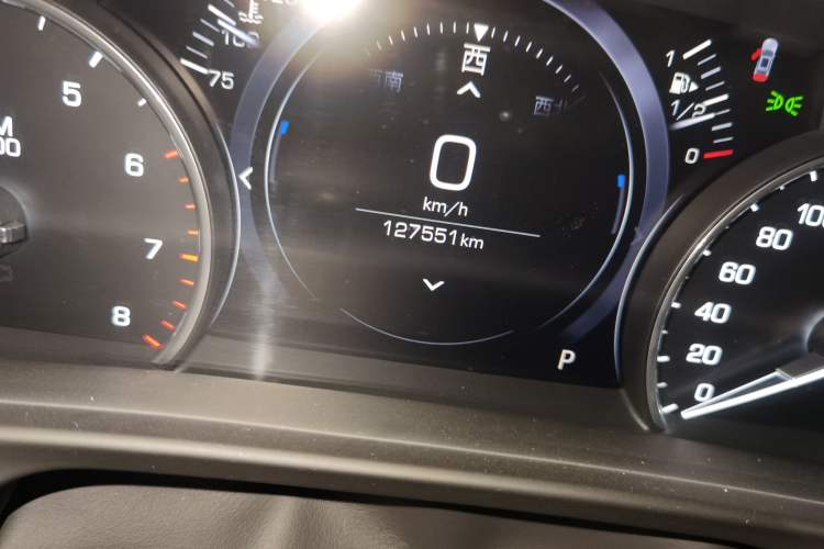 Used Cadillac CT6 2020 28T Fashion Edition Odometer Close Up