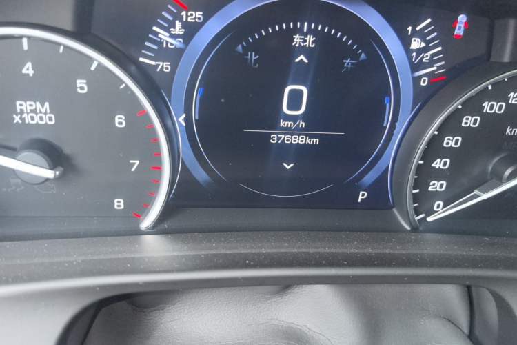 Used Cadillac CT6 2020 28T Fashion Edition Odometer Close Up
