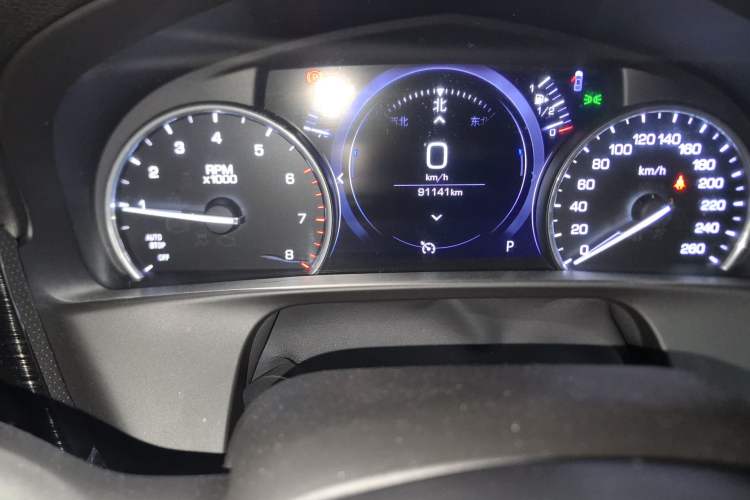 Used Cadillac CT6 2020 28T Fashion Edition Odometer Close Up