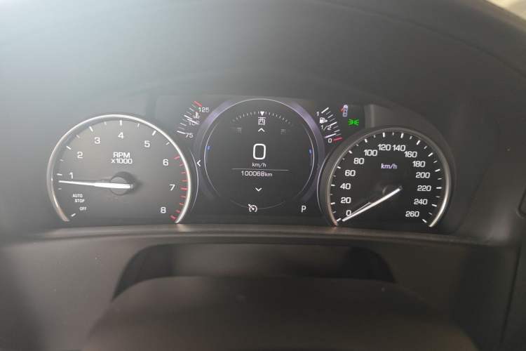 Used Cadillac CT6 2020 28T Elite Edition Odometer Close Up