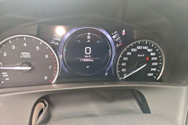 Used Cadillac CT6 2020 28T Elite Edition Odometer Close Up