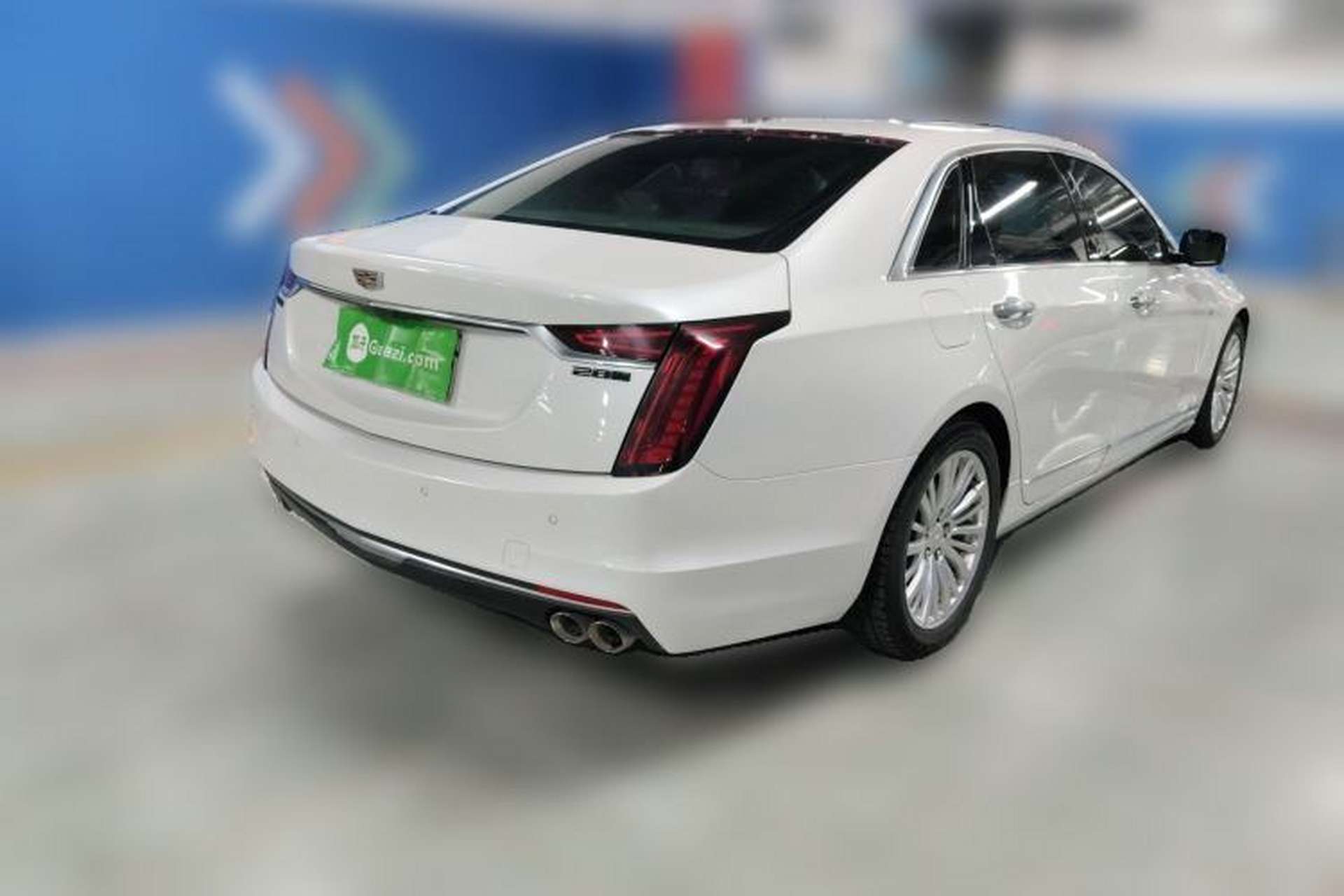 Used Cadillac CT6 2020 28T Luxury Version Rear Right 45 Deg