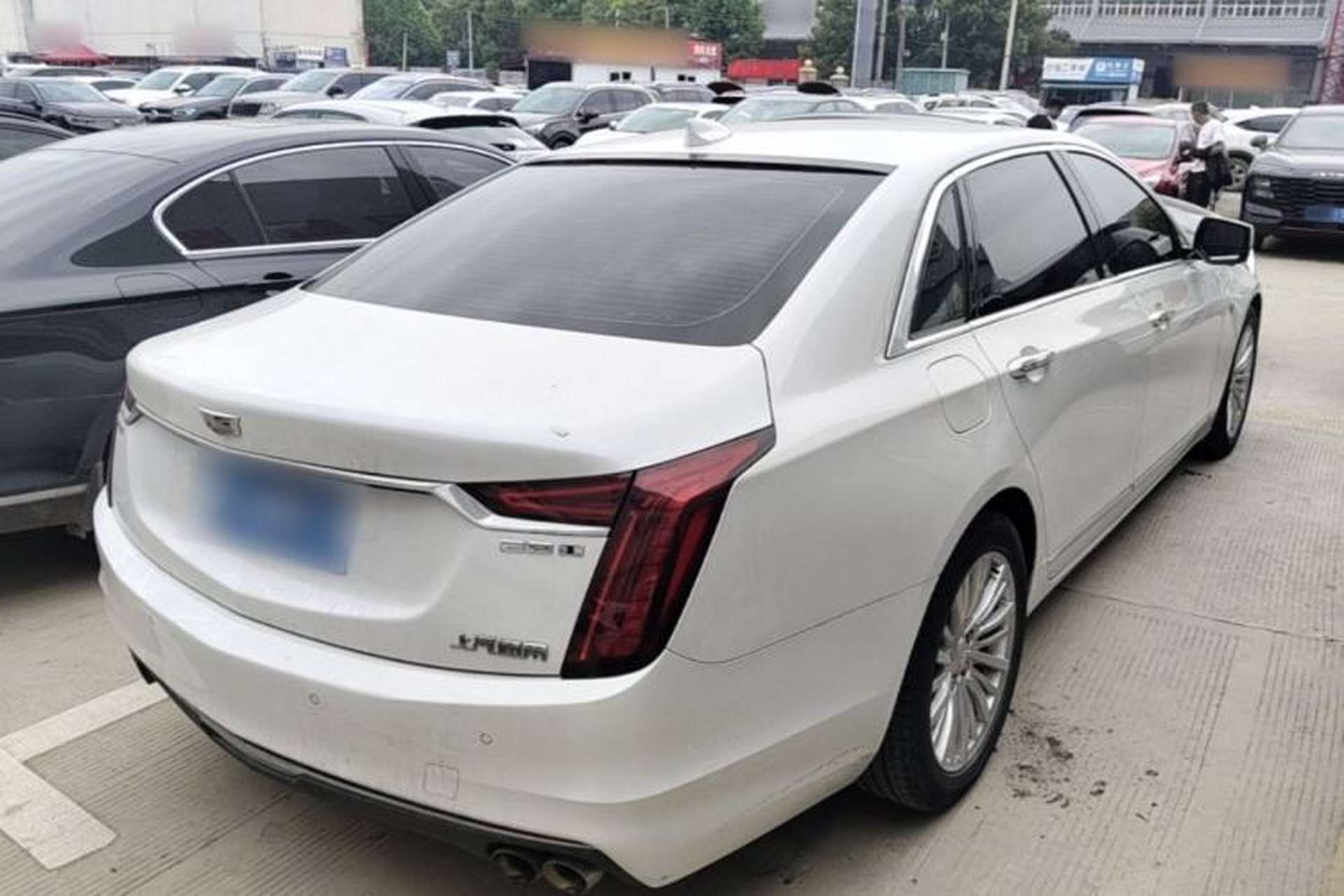 Used Cadillac CT6 2020 28T Fashion Edition Rear Right 45 Deg