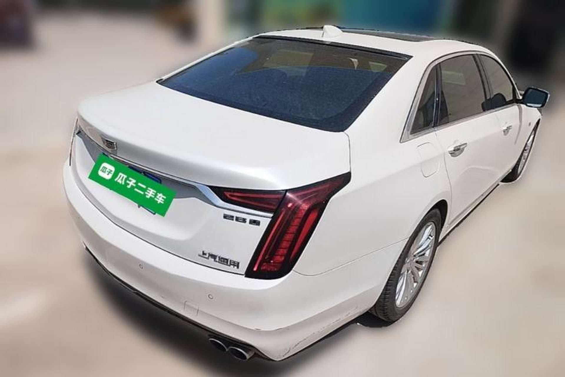 Used Cadillac CT6 2020 28T Luxury Version Rear Right 45 Deg