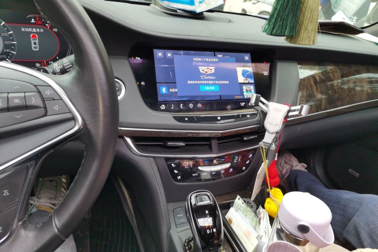 Used Cadillac CT6 2021 28T Luxury Version Audio And AC Panel
