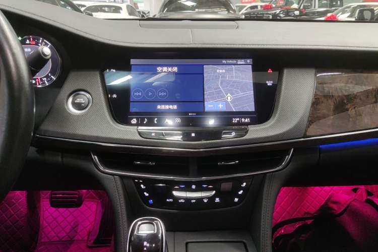 Used Cadillac CT6 2021 28T Luxury Sport Model Audio And AC Panel