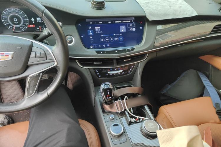 Used Cadillac CT6 2021 28T Luxury Version Audio And AC Panel