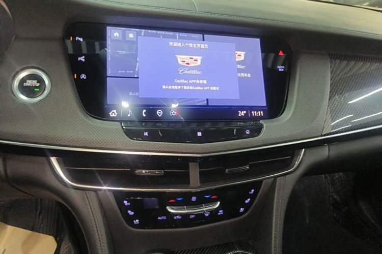 Used Cadillac CT6 2021 28T Flagship Super Cruise Version Audio And AC Panel