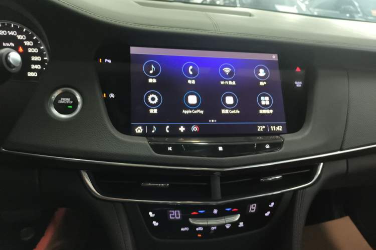 Used Cadillac CT6 2021 28T Elite Edition Audio And AC Panel