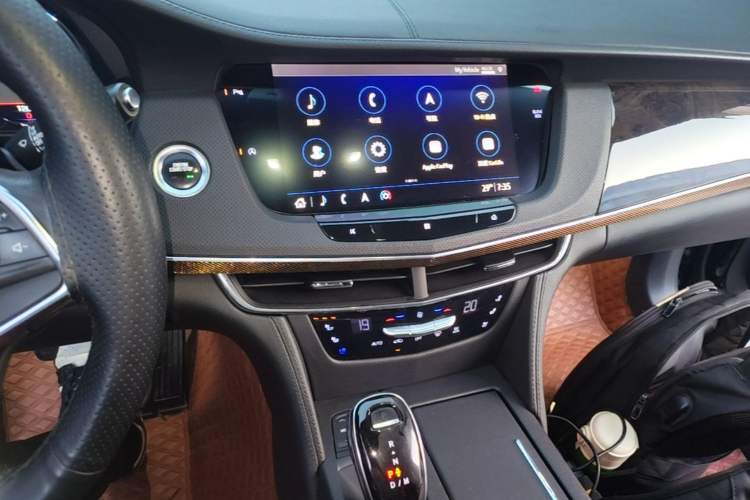 Used Cadillac CT6 2021 28T Luxury Version Audio And AC Panel
