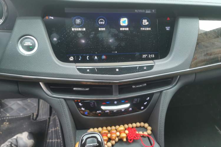 Used Cadillac CT6 2021 28T Luxury Version Audio And AC Panel